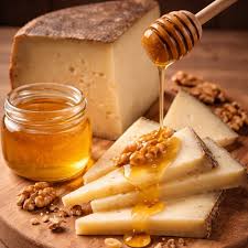 Queso con miel